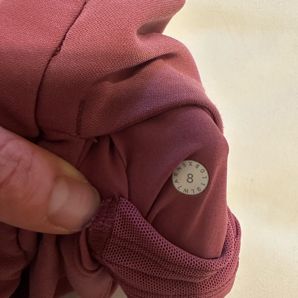 lululemon athletica Women's Dusty Rose Athletic Shorts - Picture 3 of 4